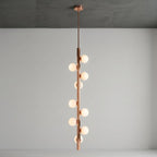 Luxury Brass Globe Chandelier