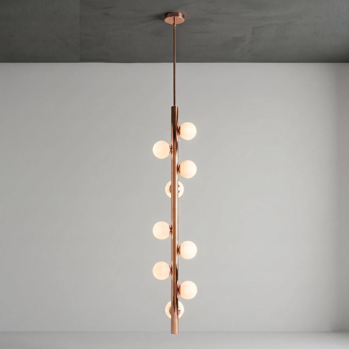 Luxury Brass Globe Chandelier