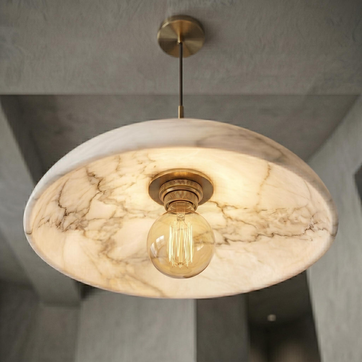Alabaster Pendant Light