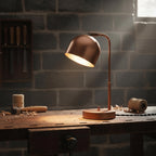 Brass Dome Desk Lamp