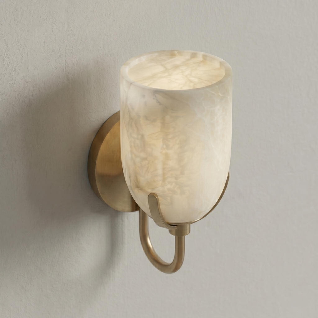 Alabaster Wall Sconce