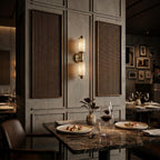 Natural Alabaster Wall Sconce