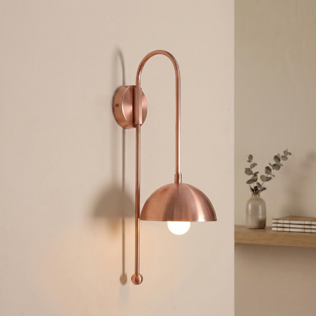 Modern Brass Wall Sconce