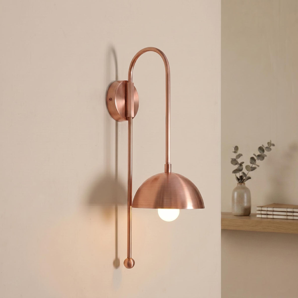 Modern Brass Wall Sconce