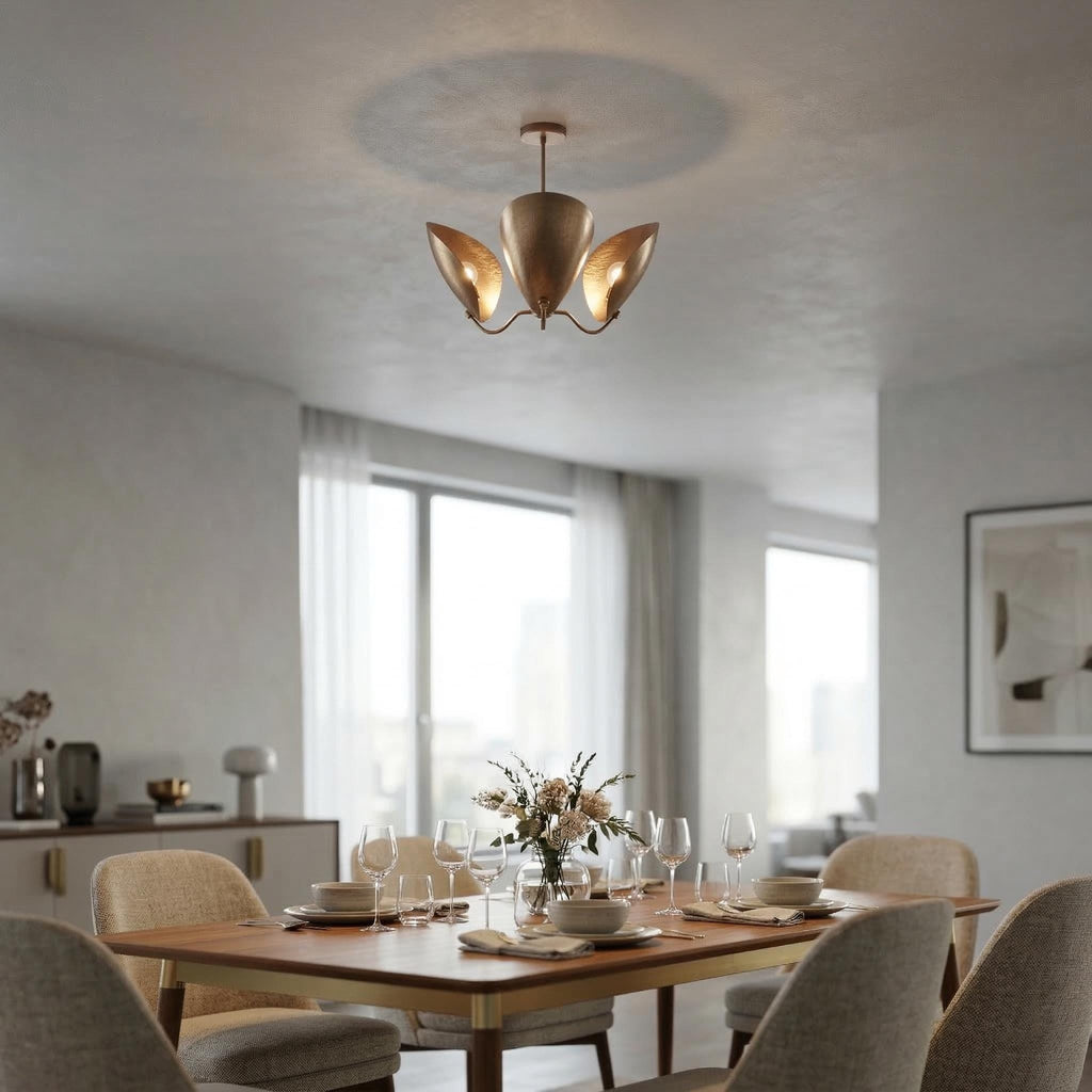 Mid Century Lily Chandelier