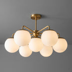 Mid Century Modern 7 Globe Chandelier