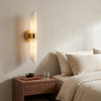 Modern Alabaster Wall Sconce