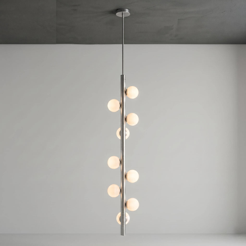 Luxury Brass Globe Chandelier