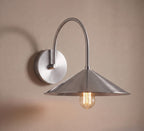 Modern Brass Dome Wall Sconce