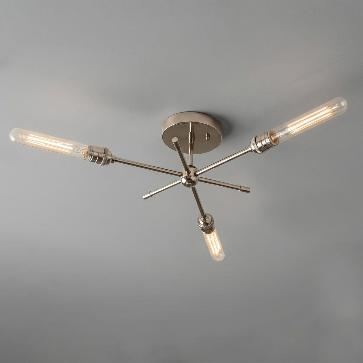 Modern Brass Sputnik Ceiling Light