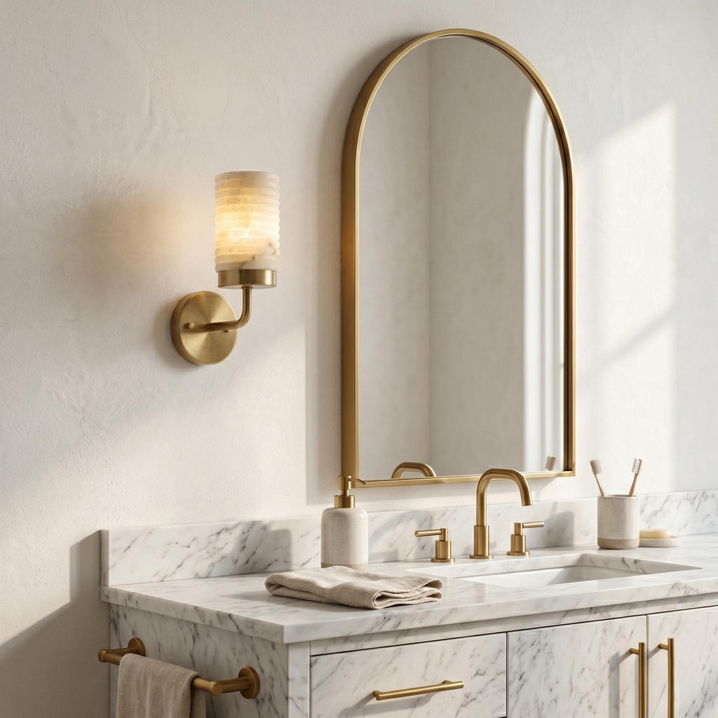 Luxury Alabaster Wall Sconce