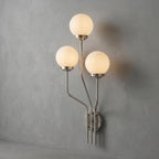 Vertical Brass Sconce