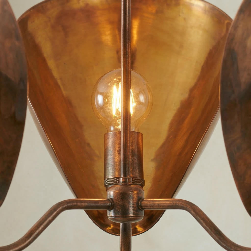 Mid Century Lily Chandelier
