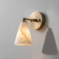 Modern Alabaster Wall Sconce