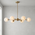 6 Light Globe Chandelier