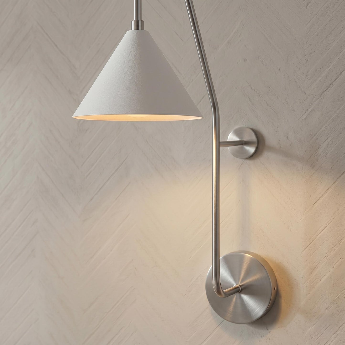 Modern Brass Swing Arm Wall Sconce – 29 Adjustable Reading Lamp Fixture