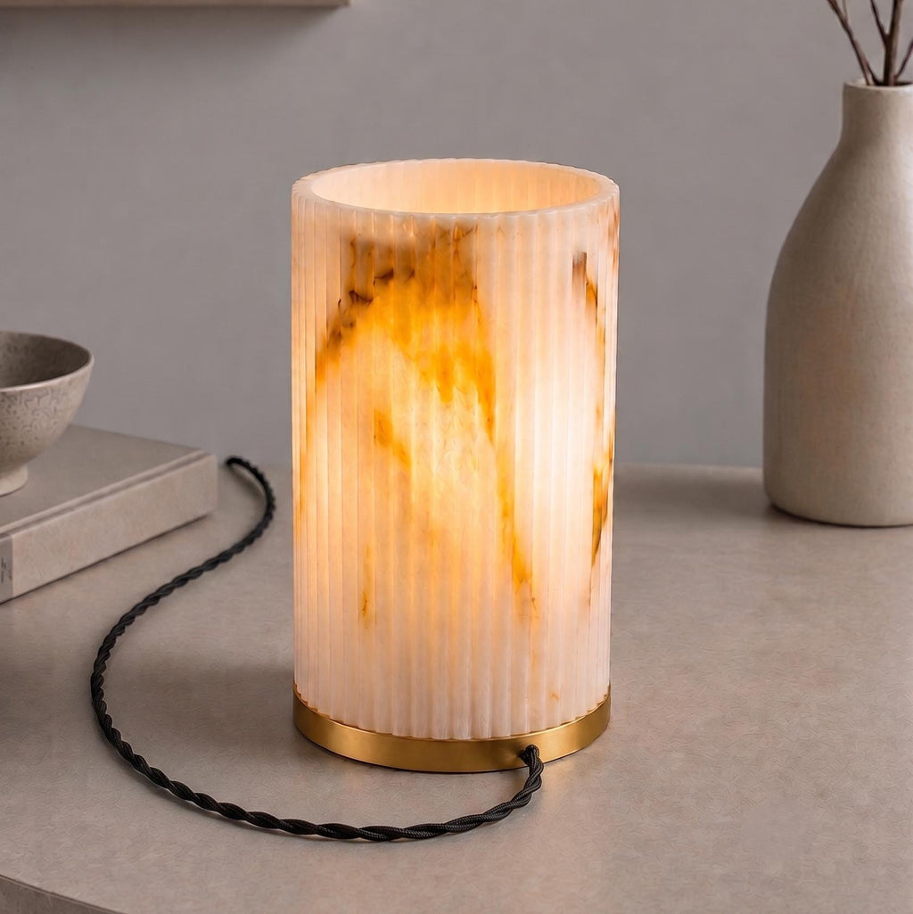 Modern Alabaster Table Lamp