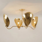 Mid Century Modern Lily Chandelier