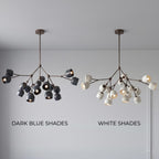 Architectural Large Branching Chandelier