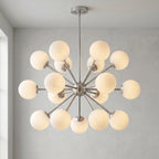 Sputnik Chandelier, 17 Light Globe Chandelier