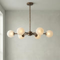 6 Light Globe Chandelier
