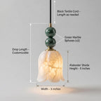 Alabaster Pendant Light
