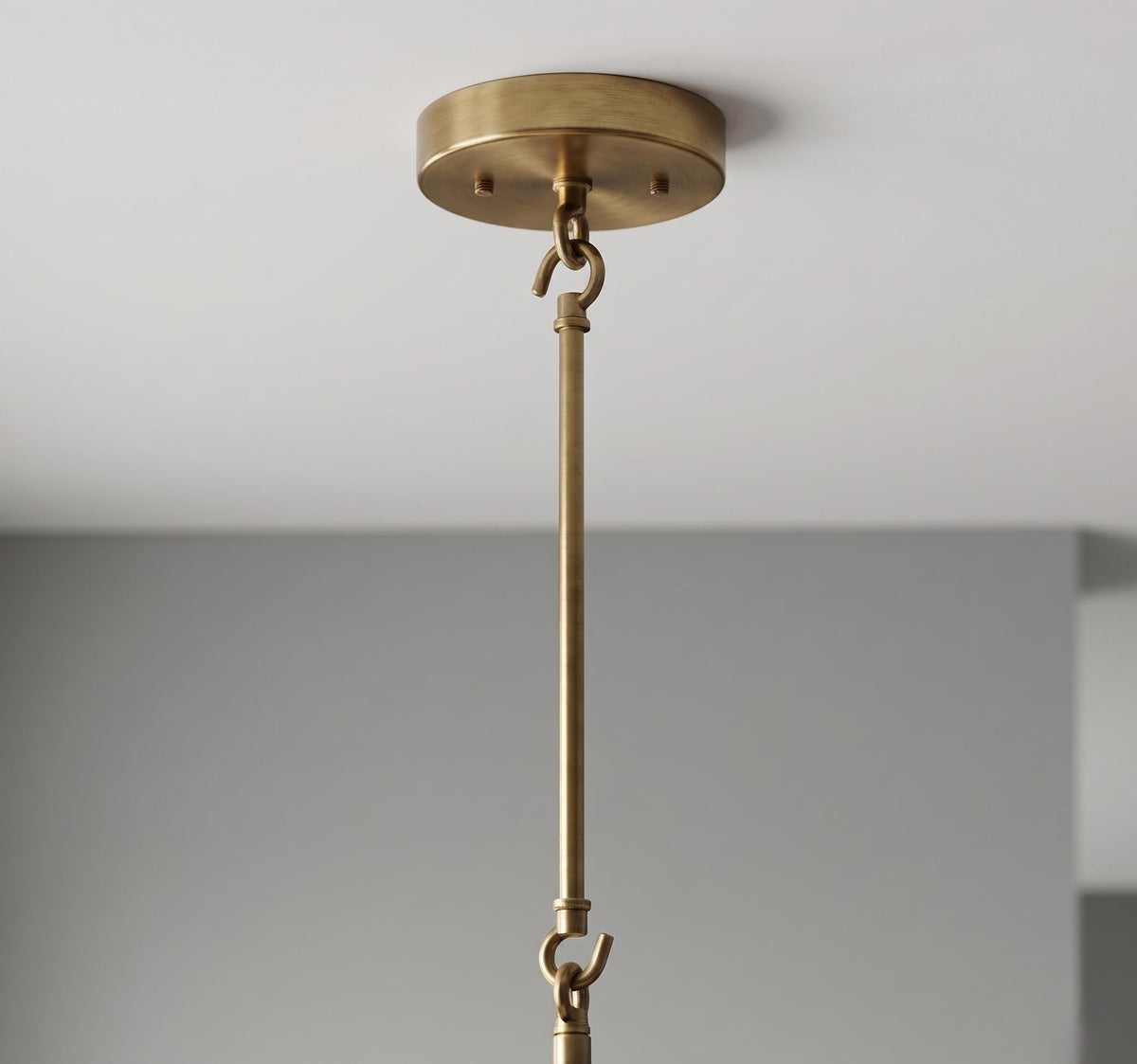 Antique Brass Pendant Light