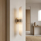 Modern Alabaster Wall Sconce