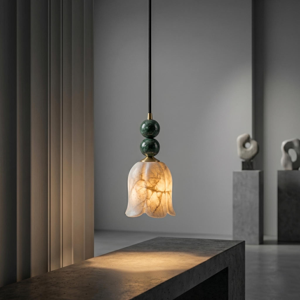 Alabaster Pendant Light