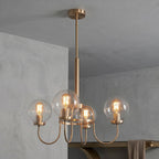 4 Light Globe Chandelier