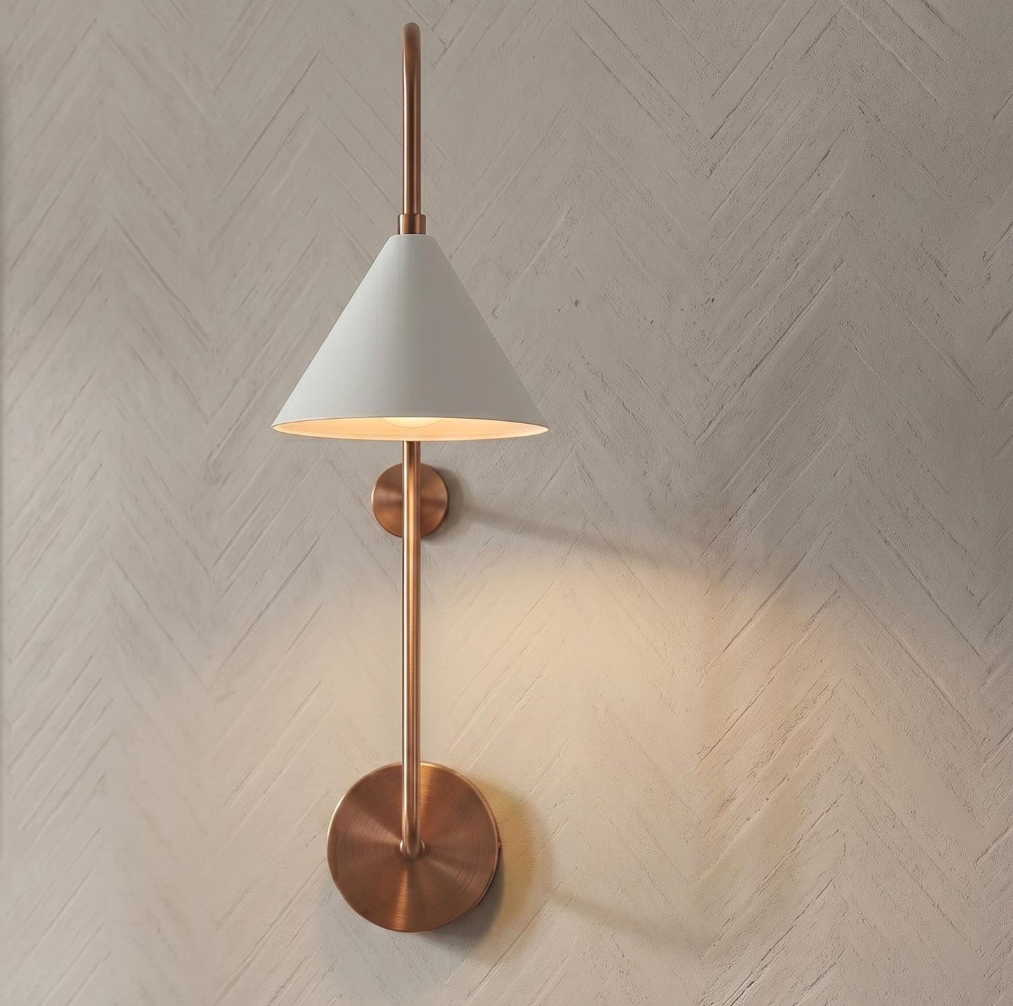 Modern Brass Swing Arm Wall Sconce – 29 Adjustable Reading Lamp Fixture
