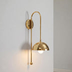 Modern Brass Wall Sconce
