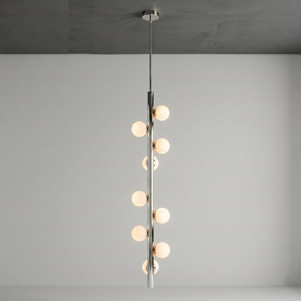 Luxury Brass Globe Chandelier