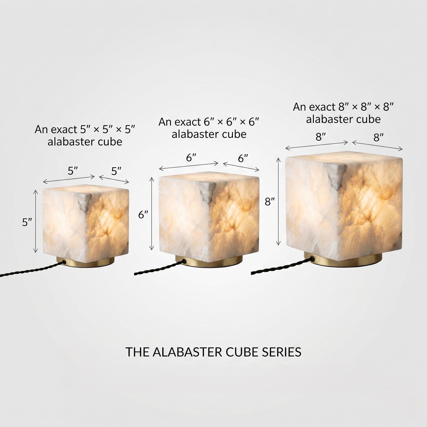 Alabaster Cube Lamp, Stone Table Lamp, Modern Marble Lamp, Luxury Bedside Lamp, Natural Alabaster Accent Light, Minimal Desk Lamp