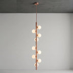 Luxury Brass Globe Chandelier