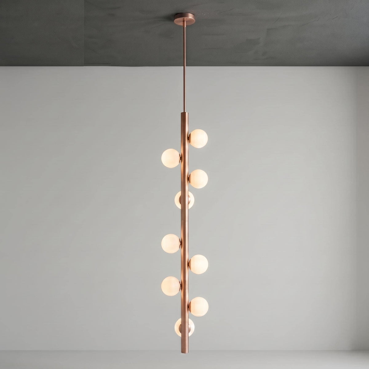 Luxury Brass Globe Chandelier