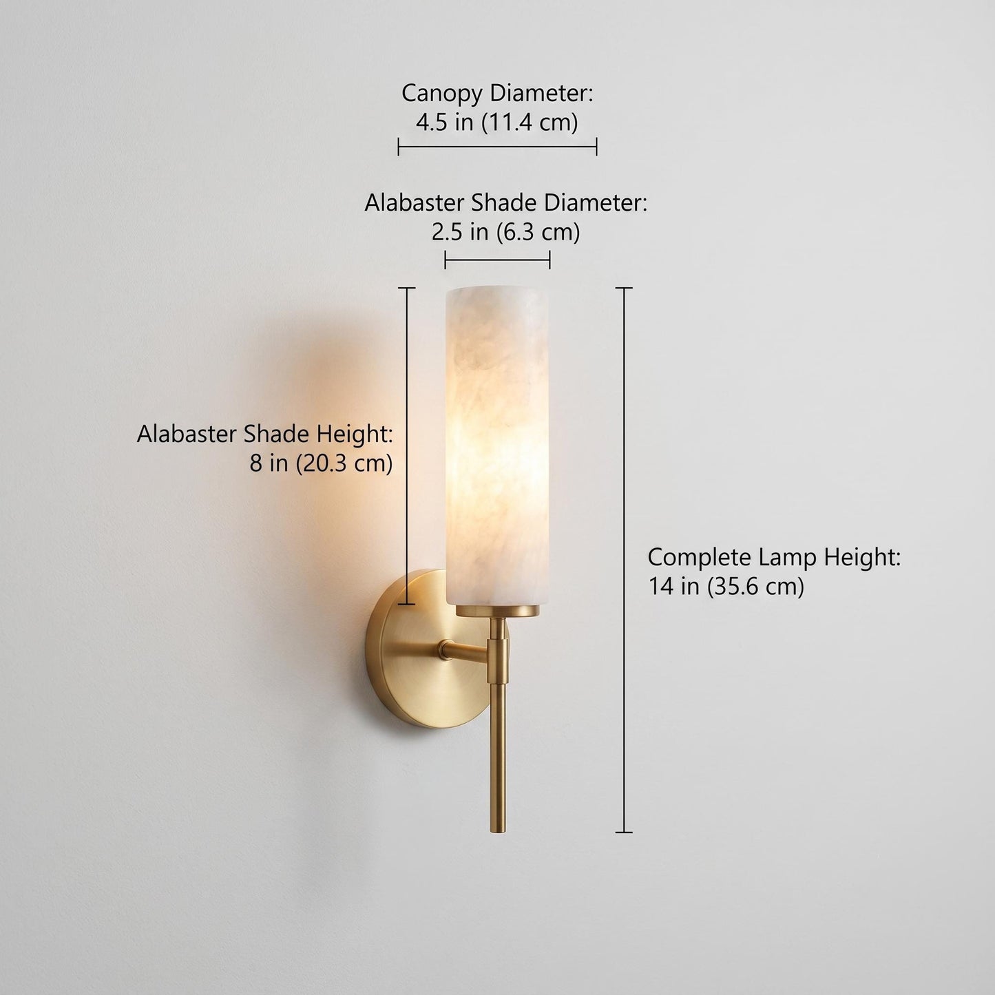 Alabaster Wall Sconce, Modern Brass Wall Lamp, Stone Wall Light, Bathroom Vanity Sconce, Luxury Bedside Light, Minimal Wall Fixture