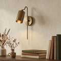 Modern Brass Adjustable Wall Sconce