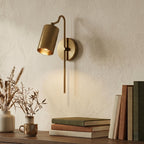 Modern Brass Adjustable Wall Sconce