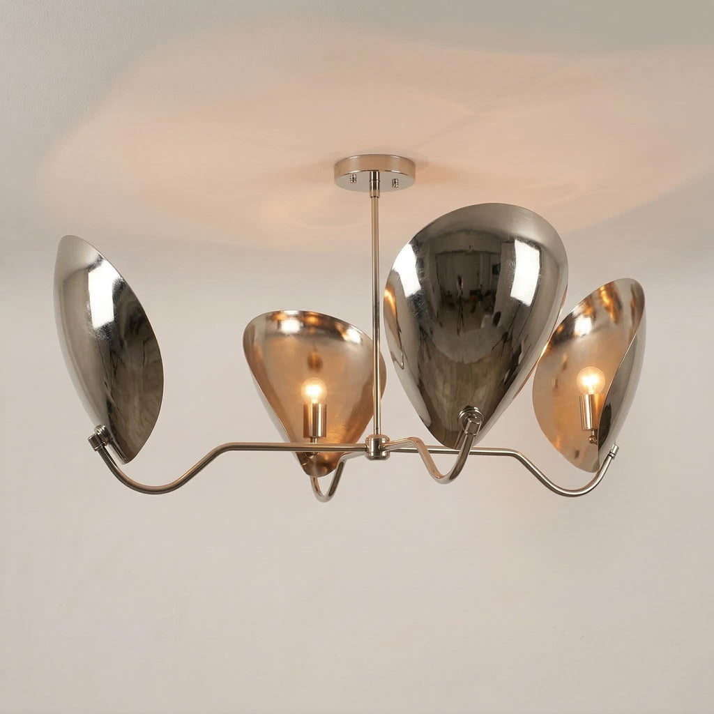 Mid Century Modern Lily Chandelier