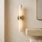 Modern Alabaster Wall Sconce