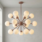 Sputnik Chandelier, 17 Light Globe Chandelier